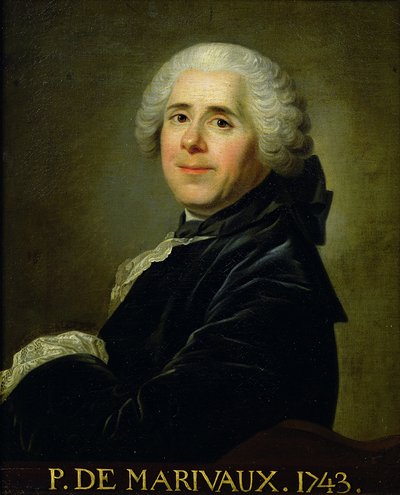 Portrait of Pierre Carlet de Chamblain de Marivaux by Louis Michel van Loo